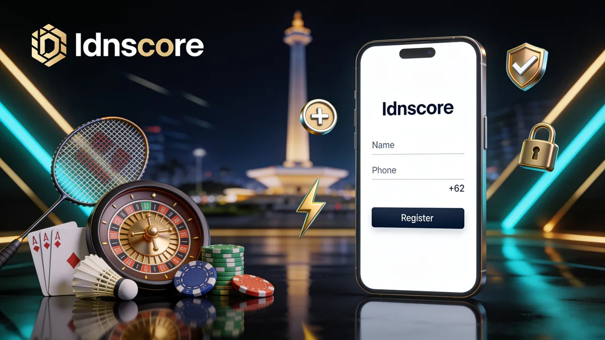 Proses Login idnscore — idnscore di Indonesia